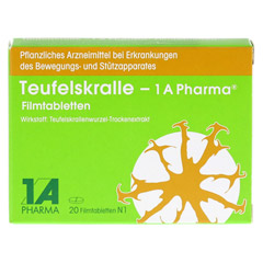 TEUFELSKRALLE-1A Pharma Filmtabletten 20 Stck N1 - Vorderseite