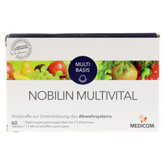 NOBILIN Multi Vital Tabletten 60 Stück - Vorderseite
