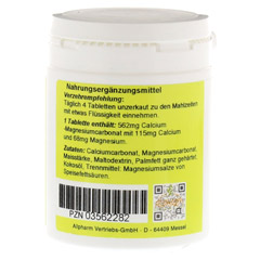 DOLOMIT Magnesium Calcium Tabletten 250 Stück - Linke Seite