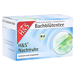 H&S Bio Bachblten Nachtruhe Filterbeutel 20x1.5 Gramm
