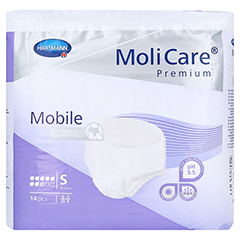 MOLICARE Premium Mobile 8 Tropfen Gr.S 4x14 Stck - Vorderseite