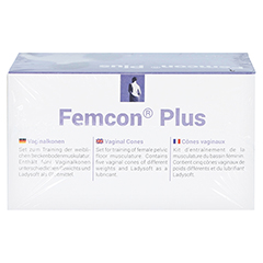 FEMCON Plus Vaginalkonen-Set best.aus 5 Konen 1 Stck - Oberseite