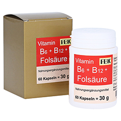 VITAMIN B6+B12+Folsure Kapseln