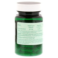 Q10 30 mg Kapseln 30 Stück - Rückseite