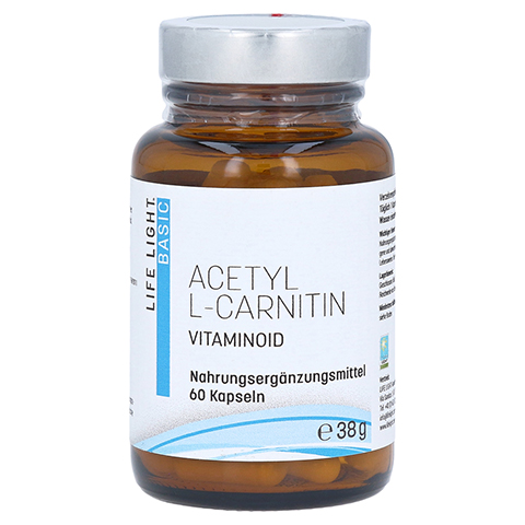 Acetyl-l-carnitin 500 mg Kapseln 60 Stück