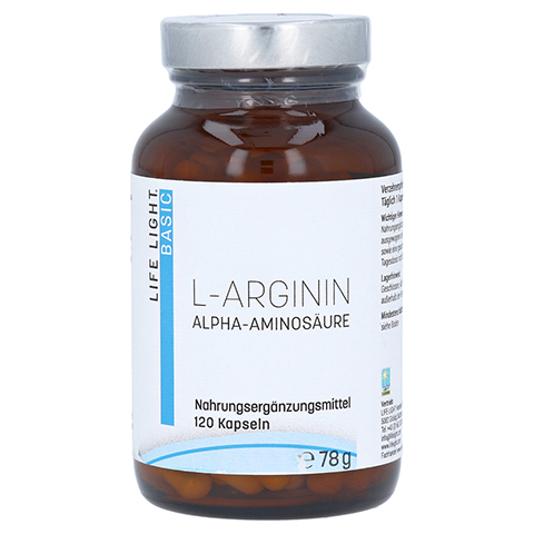 L-ARGININ 500 mg Kapseln 120 Stück
