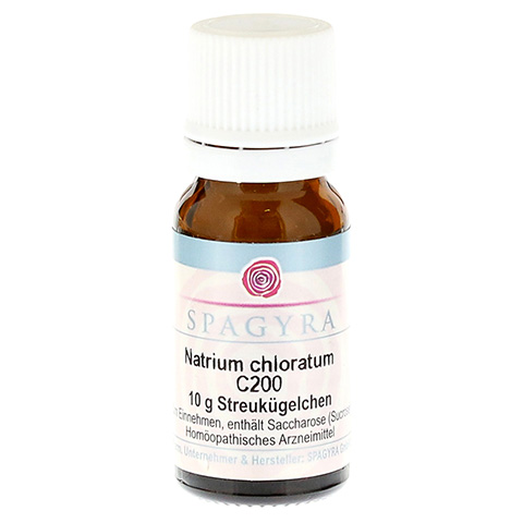 NATRIUM CHLORATUM C 200 Globuli 10 Gramm N1