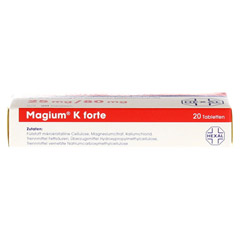 MAGIUM K forte Tabletten 20 Stck - Unterseite