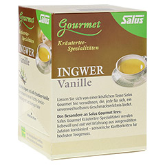 INGWER VANILLE Tee Bio Salus Filterbeutel 15 Stck