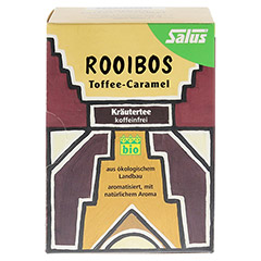 ROOIBOS TEE Toffee-Caramel Krutertee Bio Salus 15 Stck - Vorderseite