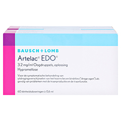 Artelac EDO Augentropfen 120x0.6 Milliliter N3 - Vorderseite