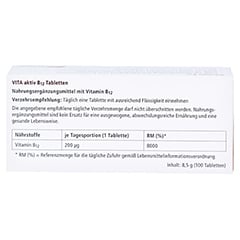 VITA AKTIV B12 Tabletten 100 Stck - Oberseite