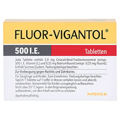 FLUOR-VIGANTOL 500 I.E. 90 Stck N3 - Rckseite