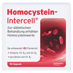 HOMOCYSTEIN-Intercell Kapseln 90 Stck - Vorderseite