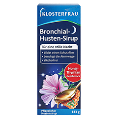 KLOSTERFRAU Bronchial-Husten-Sirup 133 Gramm - Vorderseite