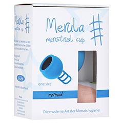 MERULA Menstrual Cup mermaid blau 1 Stck