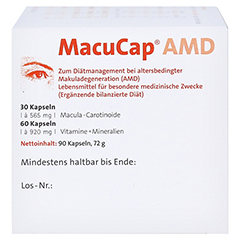 MACUCAP AMD Kapseln 90 Stck - Linke Seite
