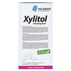 MIRADENT Xylitol Chewing Gum Schttverp.sort. 200 Stck - Linke Seite