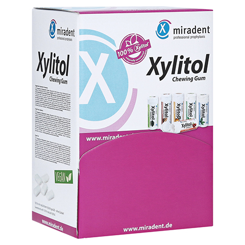 MIRADENT Xylitol Chewing Gum Schttverp.sort. 200 Stck