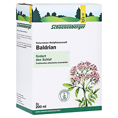 Baldrian naturreiner Heilpflanzensaft Schoenenberger 3x200 Milliliter