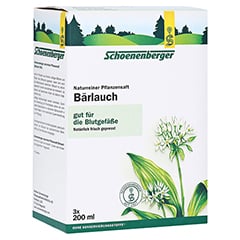 BÄRLAUCH SAFT Schoenenberger Heilpflanzensäfte 3x200 Milliliter