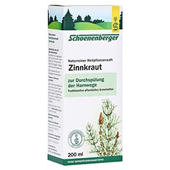 Zinnkraut naturreiner Heilpflanzensaft Schoenenberger 200 Milliliter