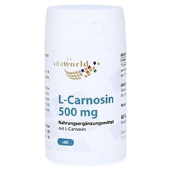 L-CARNOSIN 500 mg Kapseln 60 Stück