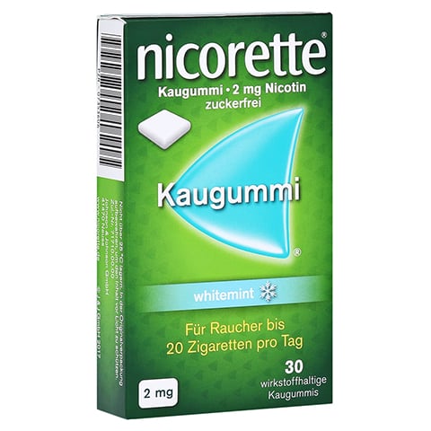 Nicorette 2mg whitemint 30 Stück