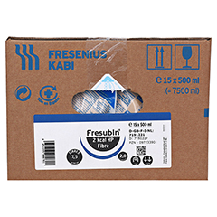 FRESUBIN 2 kcal HP Fibre 15x500 Milliliter - Vorderseite