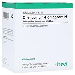 CHELIDONIUM-HOMACCORD N Ampullen 100 Stck N3