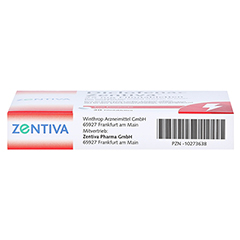 Diclofenac Zentiva 25mg 20 Stück N1 - Unterseite