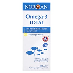NORSAN Omega-3 Total 200 Milliliter - Vorderseite
