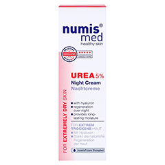 NUMIS med Urea 5% Nachtcreme 50 Milliliter - Vorderseite