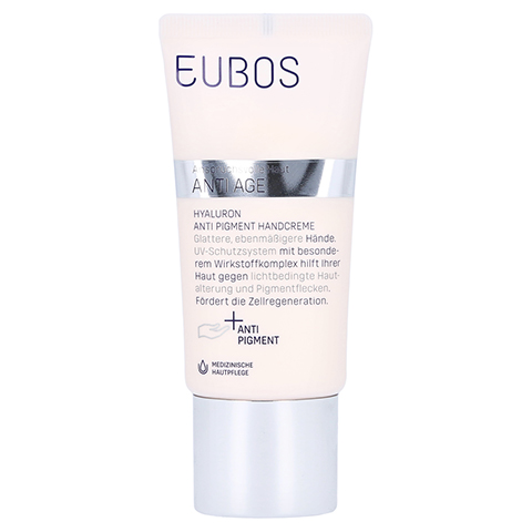 EUBOS HYALURON Anti Pigment Handcreme LSF 15 50 Milliliter