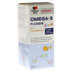 DOPPELHERZ Omega-3 Junior flssig system 250 Milliliter