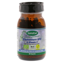 OPC Traubenkern & Vitamin C Kapseln 90 Stück