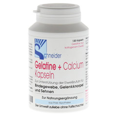 Gelatine+calcium Kapseln 120 Stück