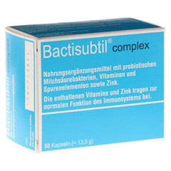 BACTISUBTIL Complex Kapseln 50 Stück