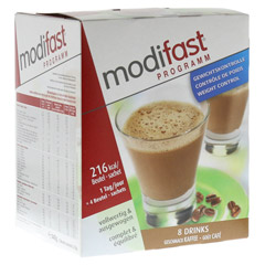 MODIFAST Programm Drink Kaffee Pulver 8x55 Gramm