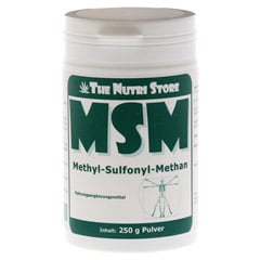 MSM 100% rein Methyl Sulfonyl Methan Pulver 250 Gramm