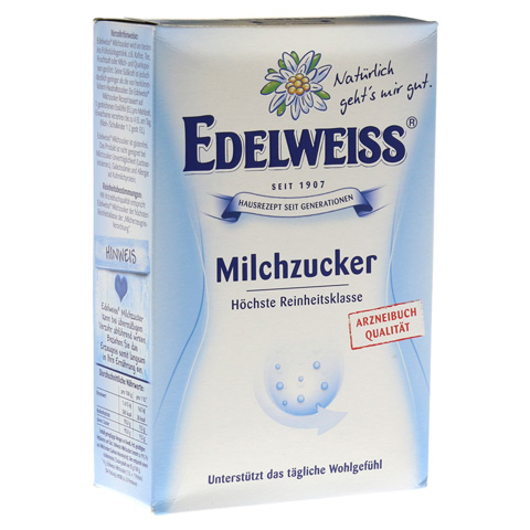 Edelweiss Milchzucker 500 Gramm