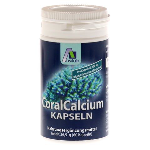 CORAL CALCIUM Kapseln 500 mg 60 Stück