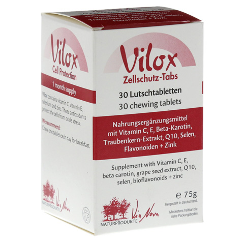 VILOX Zellschutz Tabs Lutschtabletten 30 Stck