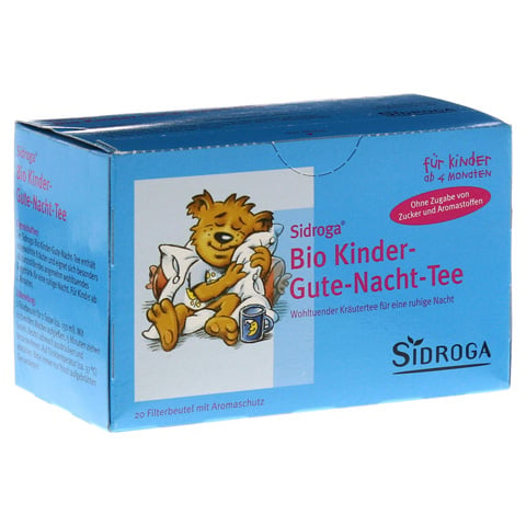 SIDROGA Bio Kinder-Gute-Nacht-Tee Filterbeutel 20x1.5 Gramm