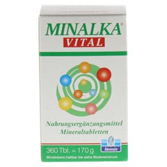 MINALKA Tabletten 360 Stck - Vorderseite