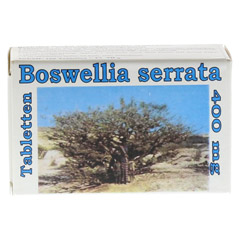 BOSWELLIA SERRATA 400 mg Tabletten 100 Stück - Vorderseite