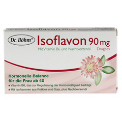 DR.BHM Isoflavon 90 mg Dragees 30 Stck - Vorderseite