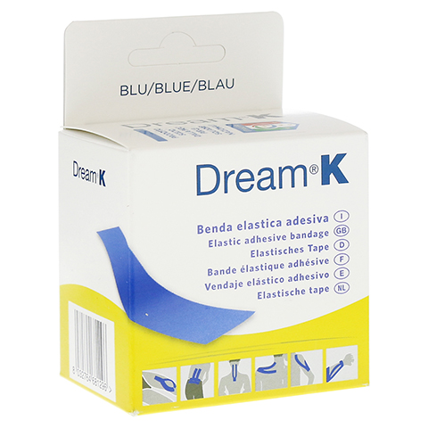 DREAM-K Pflaster elastisch 5 cmx5 m blau 5x500 Stck