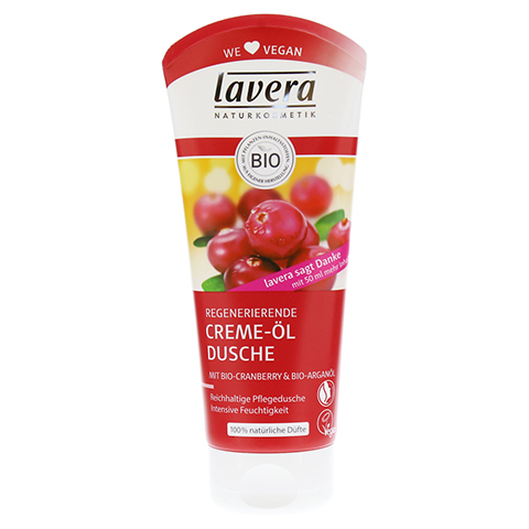 LAVERA Creme-l Dusche Bio-Cranberry+Bio-Arganl 200 Milliliter