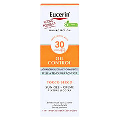 EUCERIN Sun Gel-Creme Oil Contr.Anti-Gl.Eff.LSF 30 50 Milliliter - Rückseite